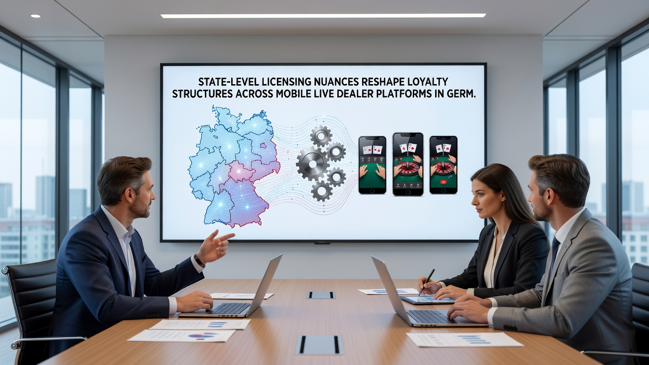 Mobile Live-Dealer-Schnittstelle mit angepassten Treuefunktionen